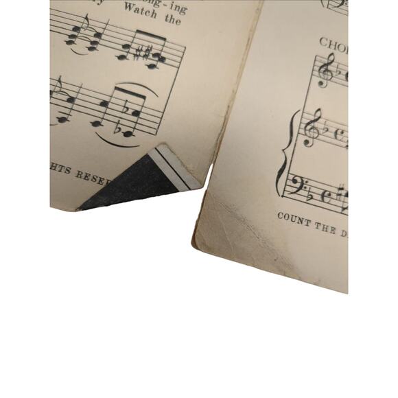 1922 Sheet Music Count The Days Fox Trot Song Bason Tilson - Picture 5 of 11